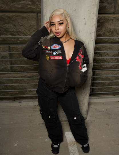 SO Jesus Loves You Zip Up Black